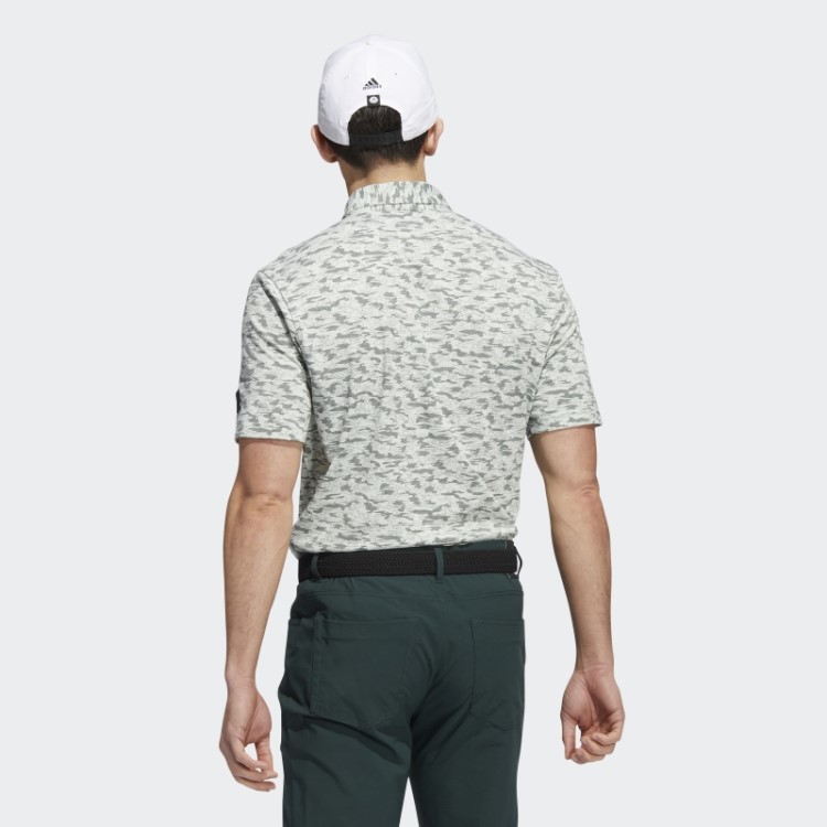 Adidas Go-to Camisa Polo Com Estampa Camuflada Verde