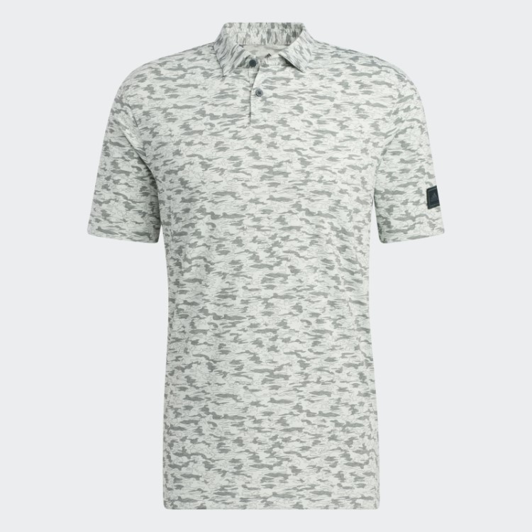 Adidas Go-to Camisa Polo Com Estampa Camuflada Verde