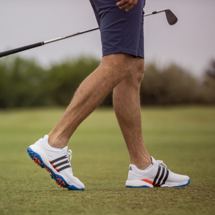 Tênis De Golfe Adidas Tour360 22 Blue Rush