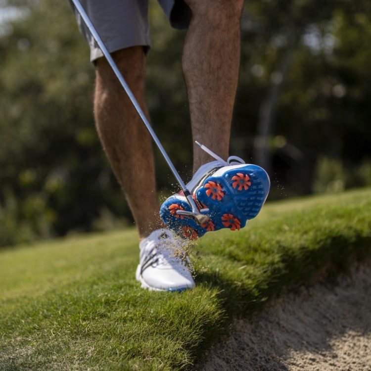 Tênis De Golfe Adidas Tour360 22 Blue Rush