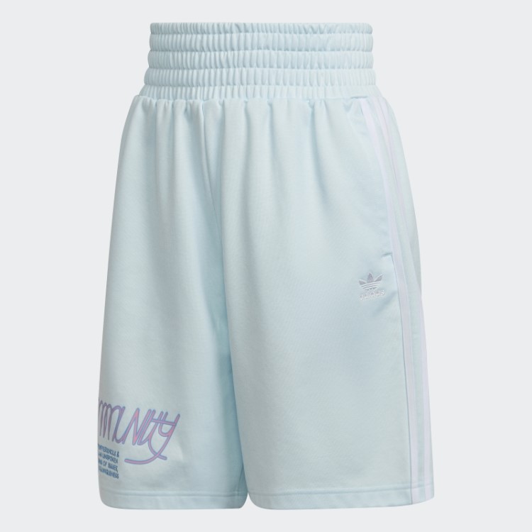 Calção De Boxe Azul Adidas