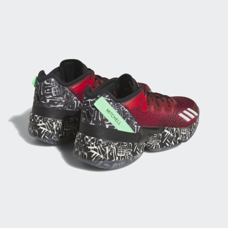 Vestir. Edição 4 Sapatos Adidas Escarlate