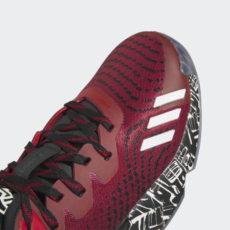 Vestir. Edição 4 Sapatos Adidas Escarlate