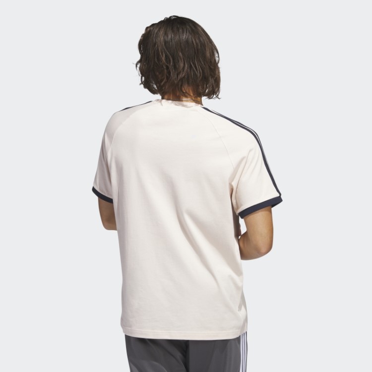 Camiseta Adidas Sst 3 Listras Quartzo
