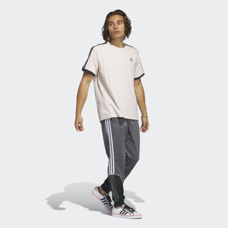 Camiseta Adidas Sst 3 Listras Quartzo