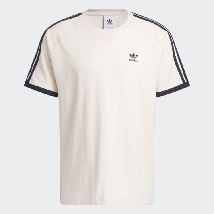 Camiseta Adidas Sst 3 Listras Quartzo