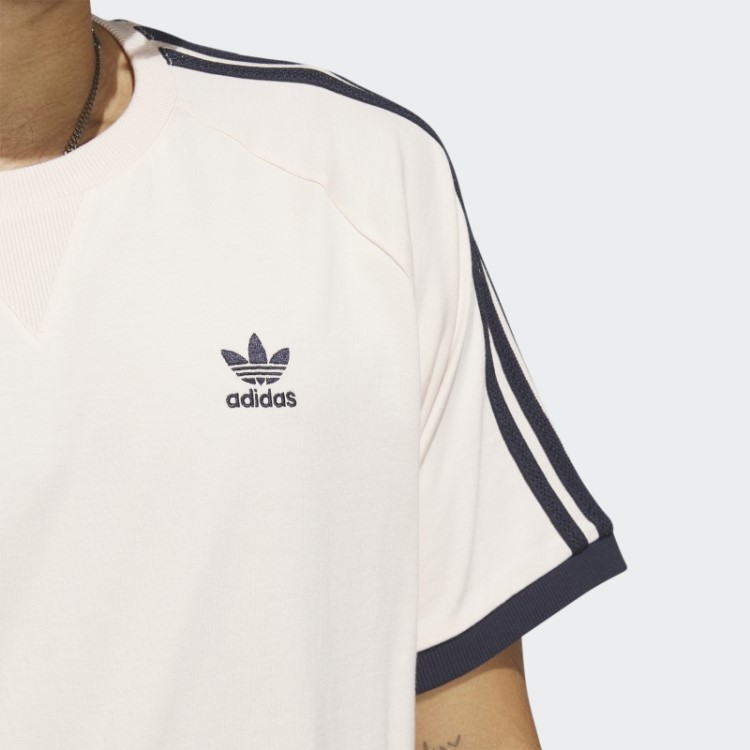 Camiseta Adidas Sst 3 Listras Quartzo