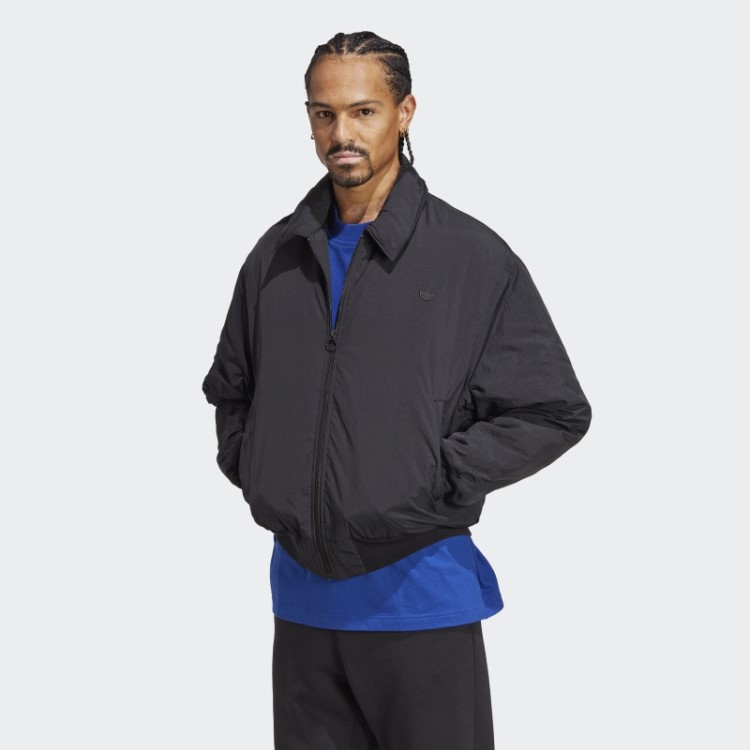 Jaqueta Adidas Preta Premium Essentials Crinkle Nylon