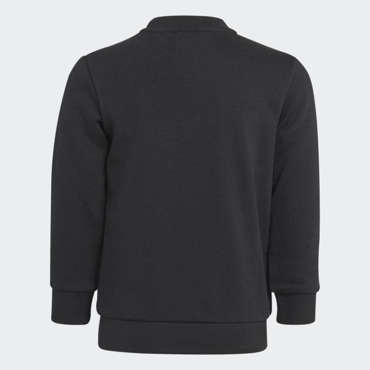 Conjunto De Tripulação Adicolor Preto Adidas