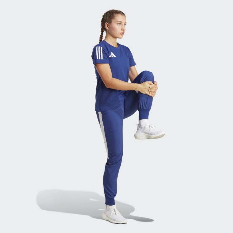 Adidas France T-shirt De Algodão Gráfico Vitória Azul