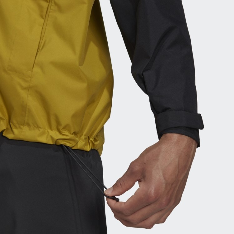Jaqueta De Chuva De Duas Camadas Olive Terrex Multi Rain.rdy Adidas