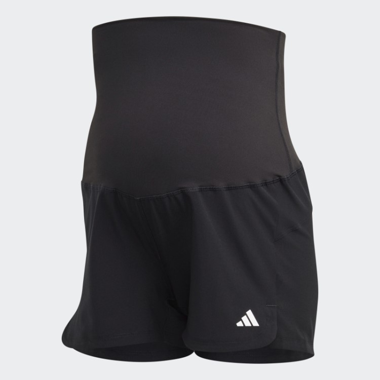 Calção Preto Pacer Aeroready Train Essentials Tecido (maternidade) Adidas