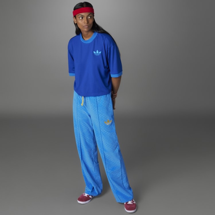 Camiseta Oversized Adidas Adicolor 70s Royal