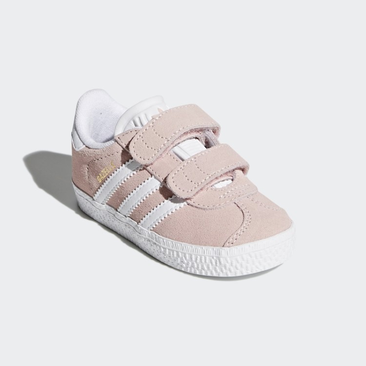 Tênis Adidas Gazelle Rosa Gelado