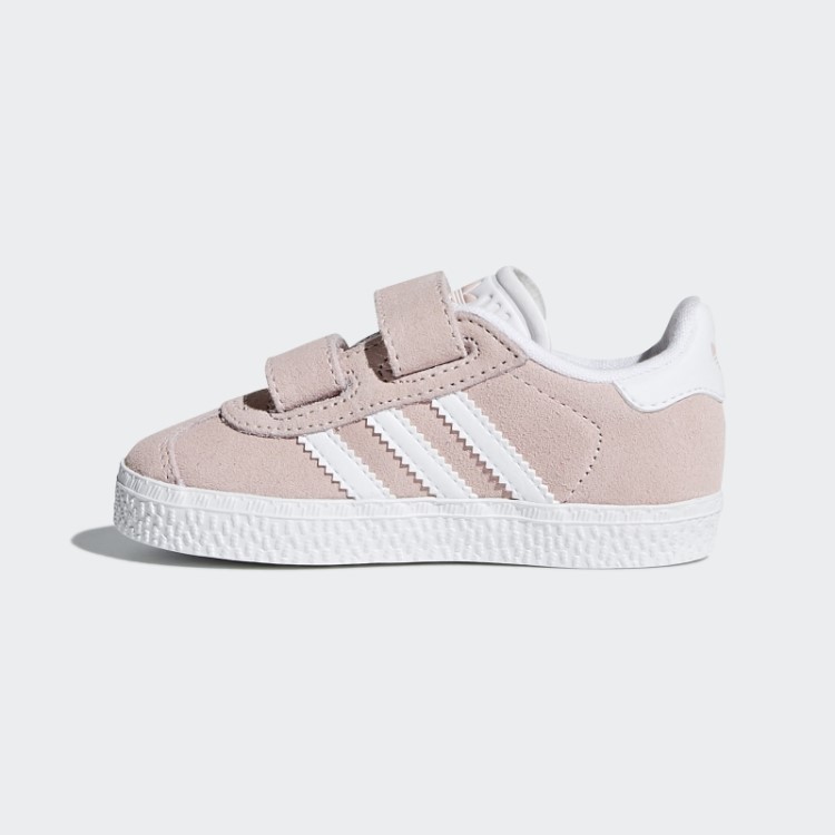 Tênis Adidas Gazelle Rosa Gelado