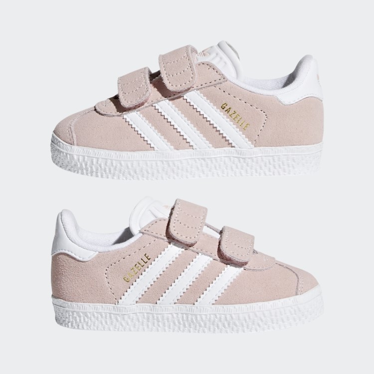 Tênis Adidas Gazelle Rosa Gelado