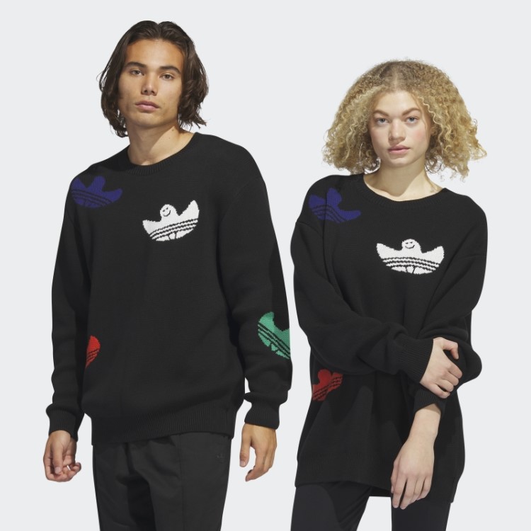 Suéter De Malha Shmoofoil Preto Adidas (gênero Neutro)