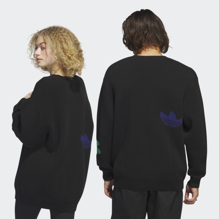 Suéter De Malha Shmoofoil Preto Adidas (gênero Neutro)