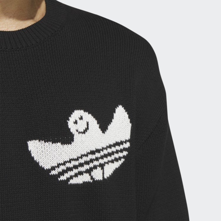 Suéter De Malha Shmoofoil Preto Adidas (gênero Neutro)