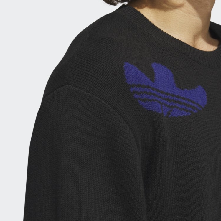 Suéter De Malha Shmoofoil Preto Adidas (gênero Neutro)