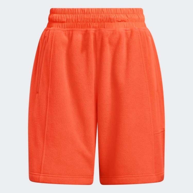 Shorts De Lã Polar Adidas Laranja (todos Os Gêneros)