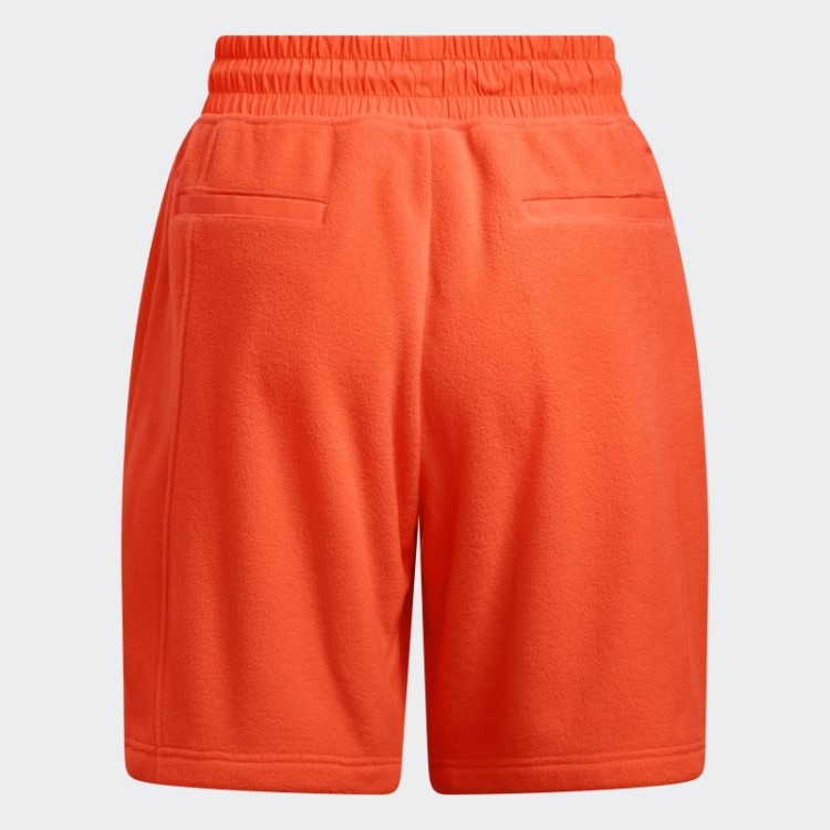 Shorts De Lã Polar Adidas Laranja (todos Os Gêneros)