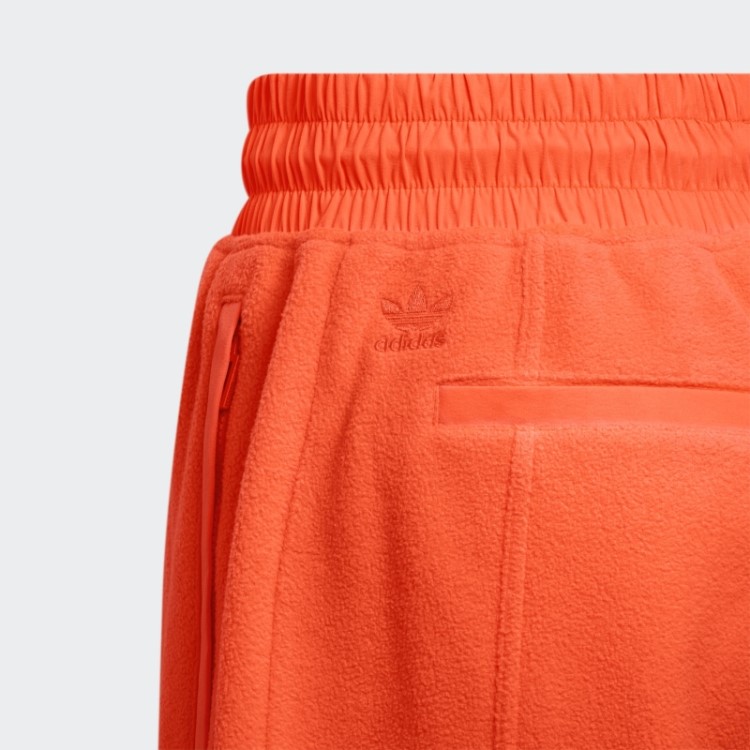 Shorts De Lã Polar Adidas (todos Os Gêneros) Laranja