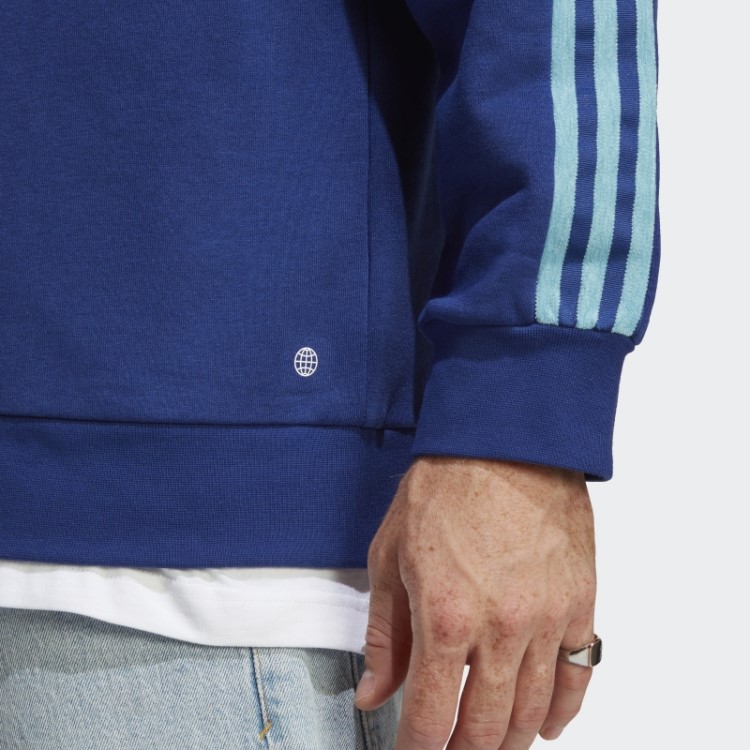 Jaqueta Azul Tiro Azul Vitória Com Zíper (gênero Neutro) Adidas