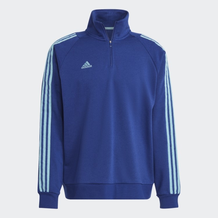 Vitória Azul Tiro Quarter Zip (gênero Neutro) Adidas
