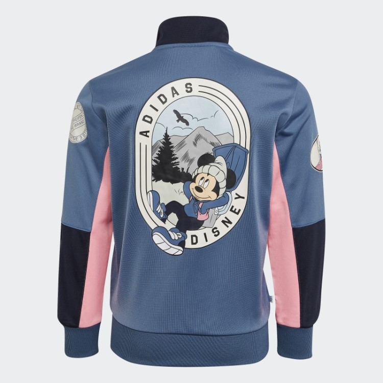 Adidas Agasalho Azul Disney Mickey And Friends Alterado