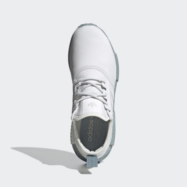 Elegantes Sapatos Adidas Nmd-r1 Cinza