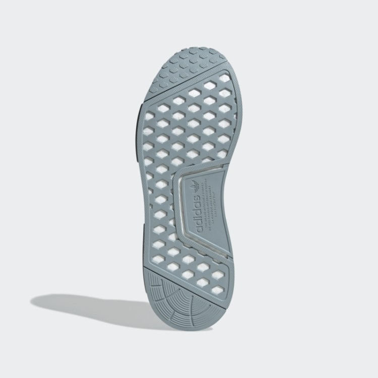 Elegantes Sapatos Adidas Nmd-r1 Cinza