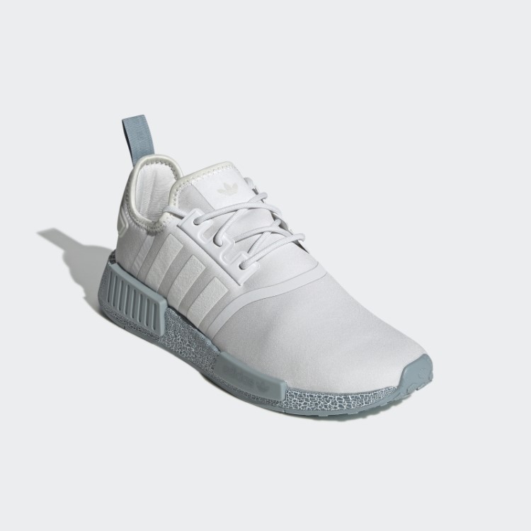 Elegantes Sapatos Adidas Nmd-r1 Cinza
