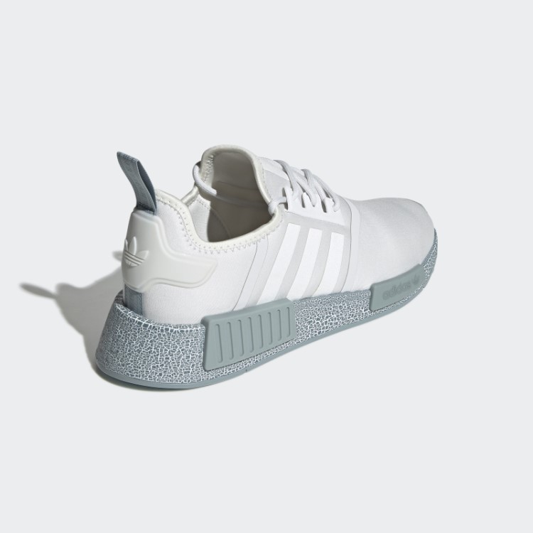 Elegantes Sapatos Adidas Nmd-r1 Cinza