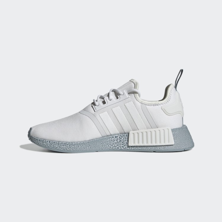 Elegantes Sapatos Adidas Nmd-r1 Cinza