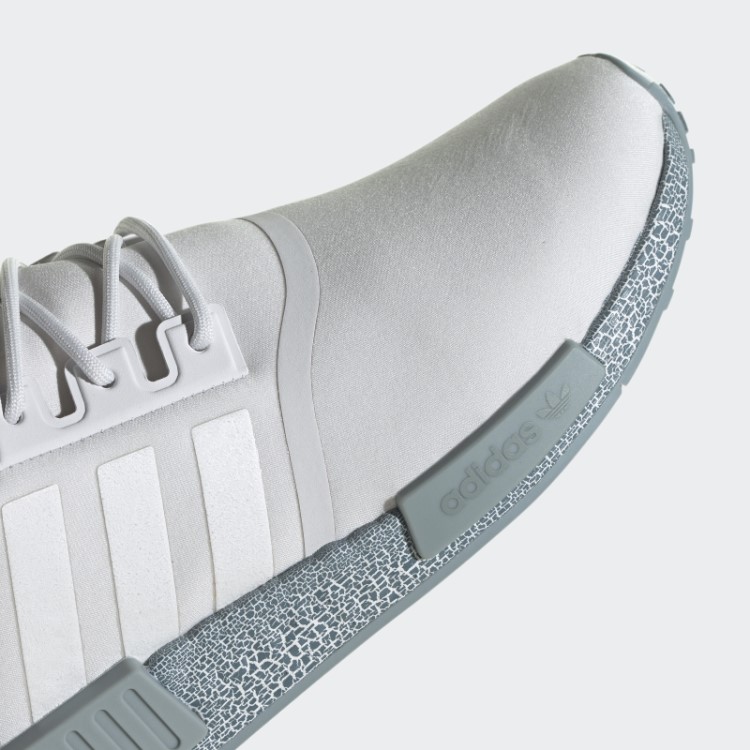 Elegantes Sapatos Adidas Nmd-r1 Cinza
