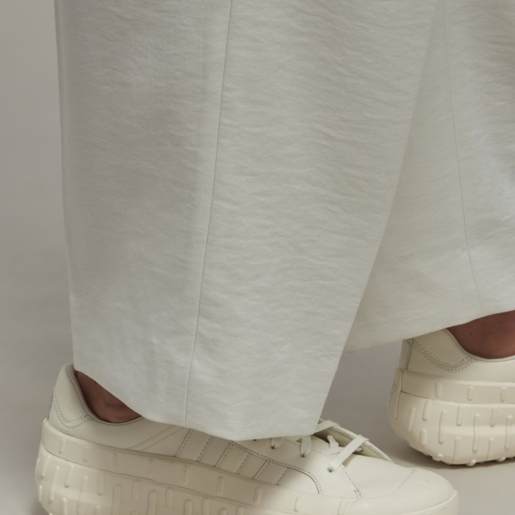 Calças Retas De Uniforme Esportivo Y-3 Moda Adidas