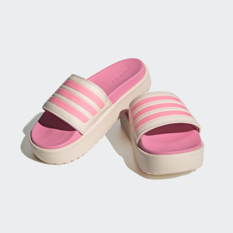 Plataforma Adilette Desliza Adidas Quartz