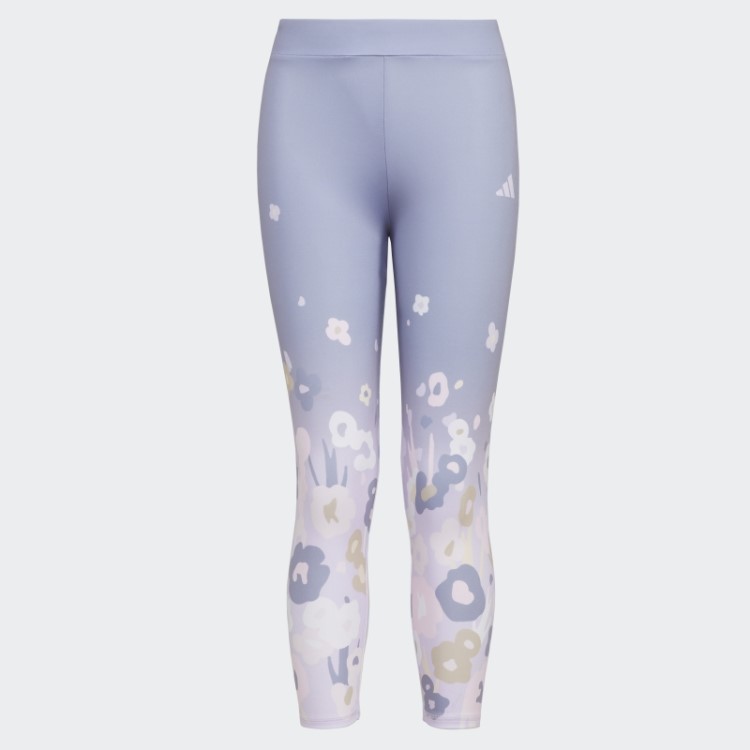 Adidas 7 8 Jardim Perna Justa Violeta Prata