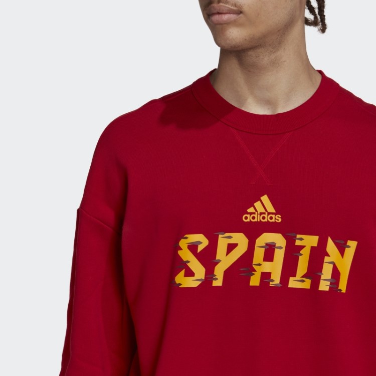Moletom Da Equipe Da Copa Do Mundo Da Fifa 2022 Espanha Vermelho Adidas