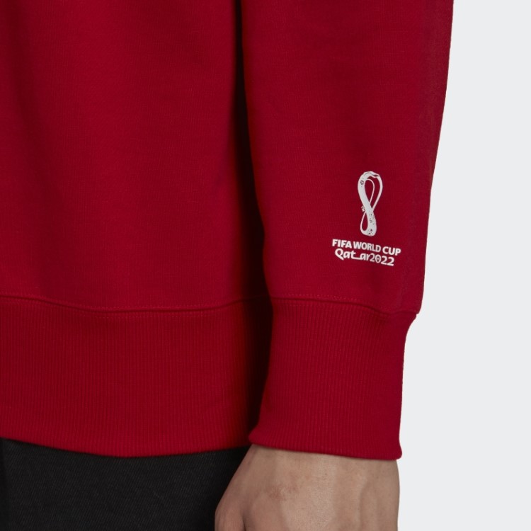 Moletom Da Equipe Da Copa Do Mundo Da Fifa 2022 Espanha Vermelho Adidas