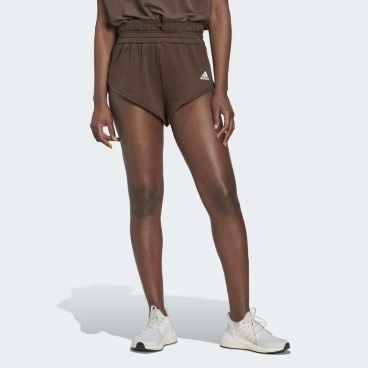 Shorts Adidas Hyperglam Marrom