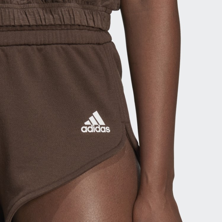 Shorts Adidas Hyperglam Marrom
