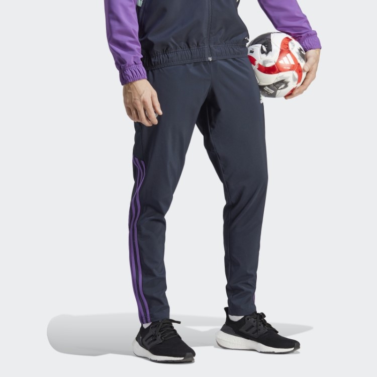 Noite Azul Marinho Adidas Real Madrid Condivo 22 Apresentação Calças De Treino