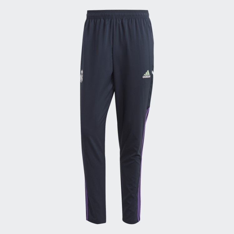 Noite Azul Marinho Adidas Real Madrid Condivo 22 Apresentação Calças De Treino