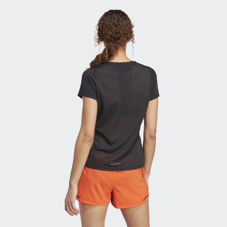 Camiseta De Corrida Preta Adidas Terrex Agravic