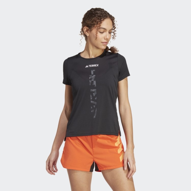 Camiseta Preta Adidas Terrex Agravic Trail Running