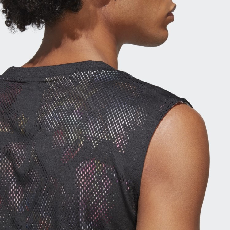 Camiseta Sem Manga Adidas Black Melbourne Tênis
