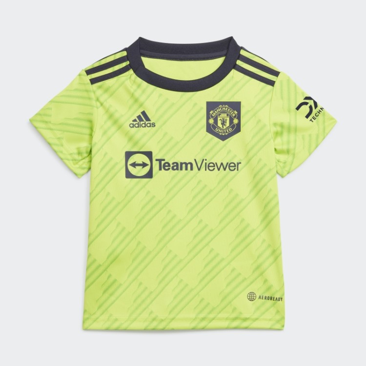 Manchester United 22/23 Terceiro Kit De Bebê Slime Adidas