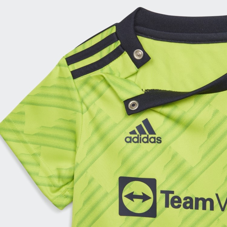 Manchester United 22/23 Terceiro Kit De Bebê Slime Adidas